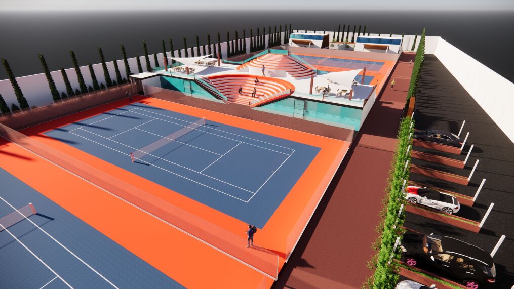 Recreational sports complex project in Heft Bagh (Kerman)