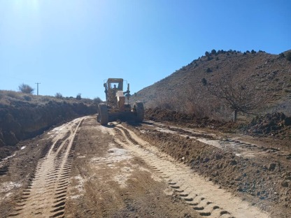 احداث جاده روستایی رابر - سرمشک