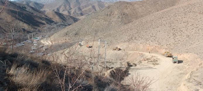 احداث جاده روستایی رابر - سرمشک